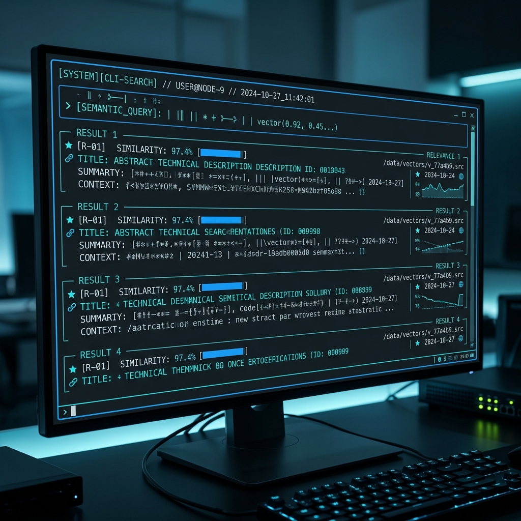 SCMD – AI-Powered CLI Search